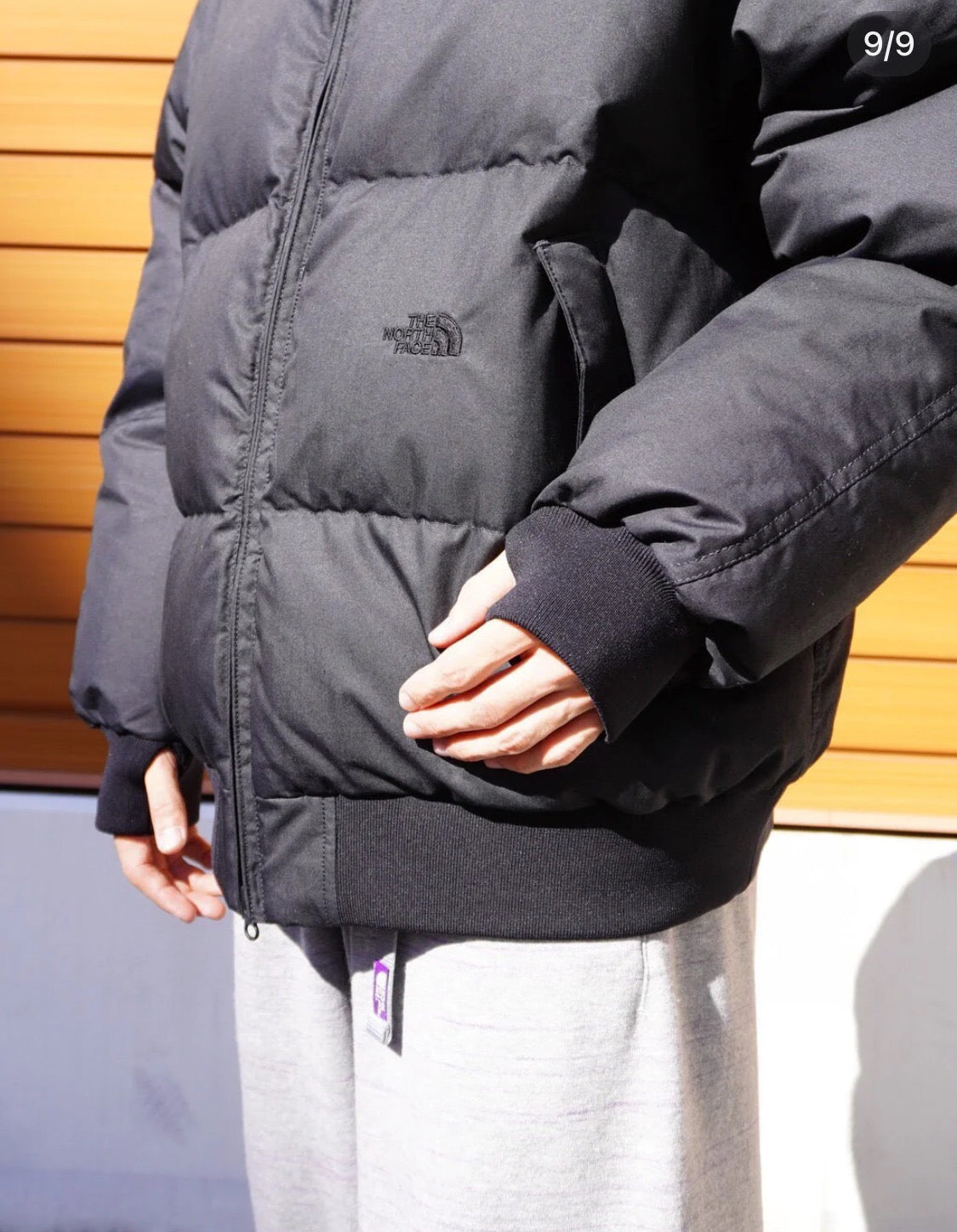 TNF 紫標光電子 羽絨