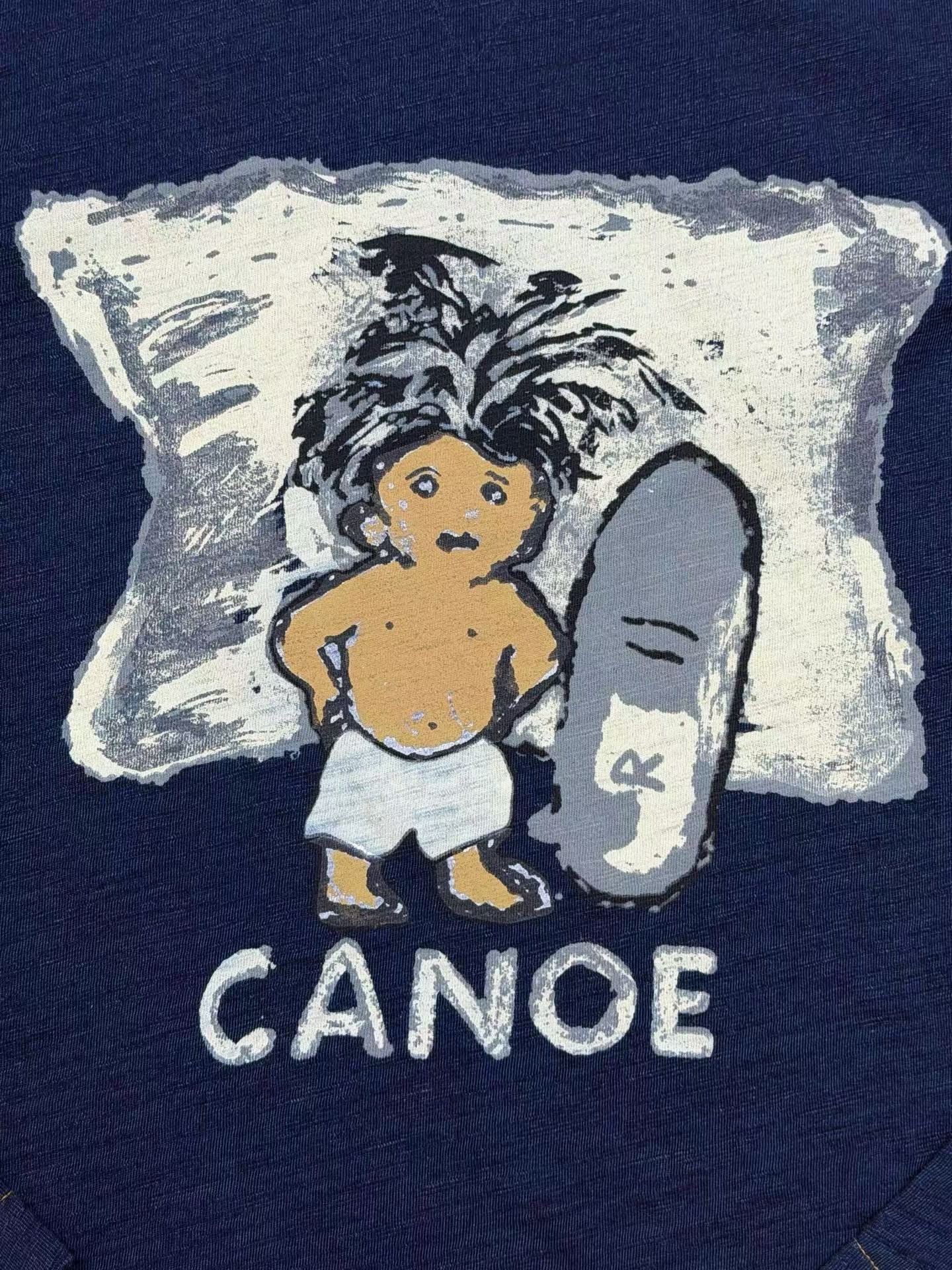 45R canoe 長袖tee