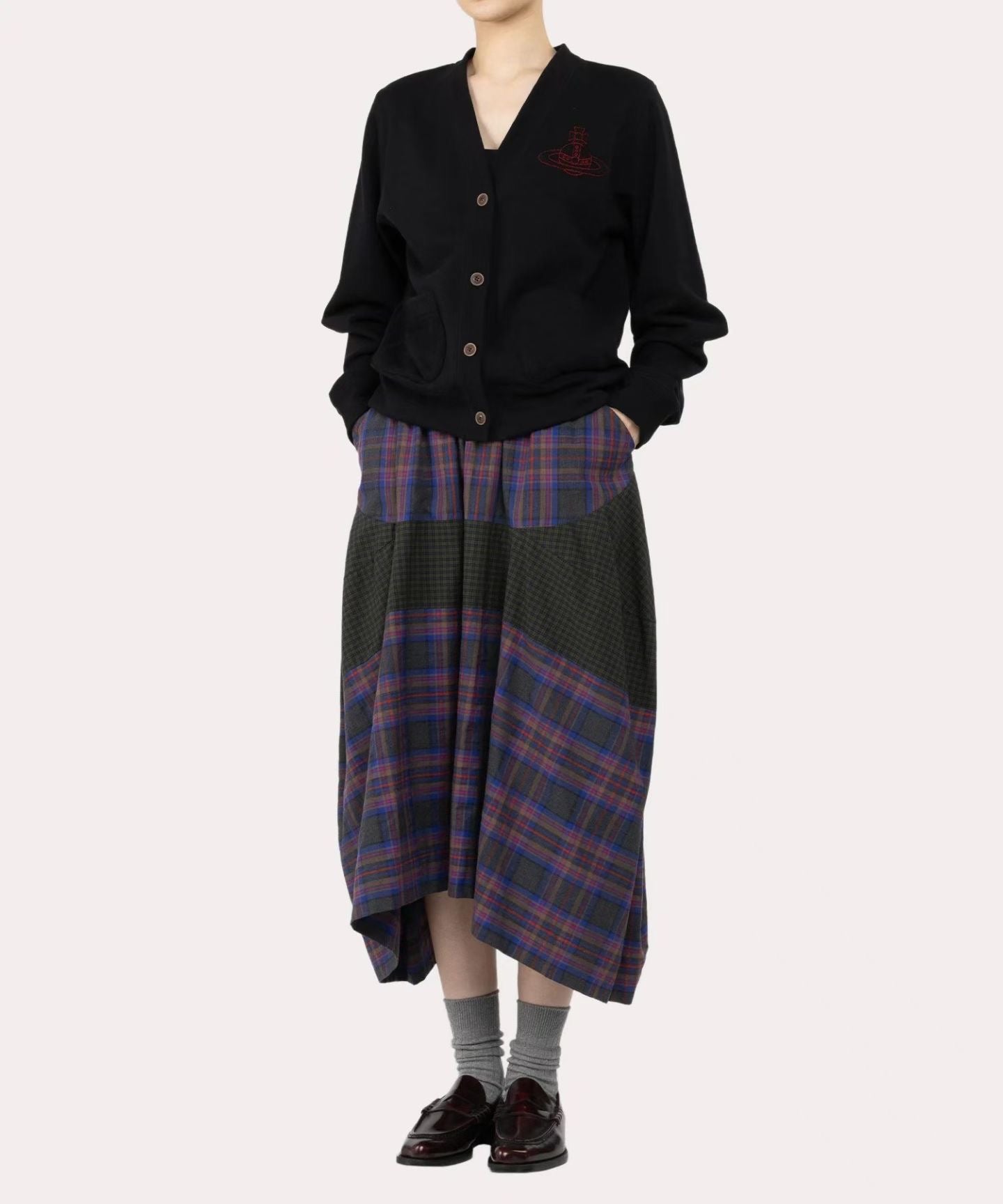 Vivienne Westwood logo cardigan