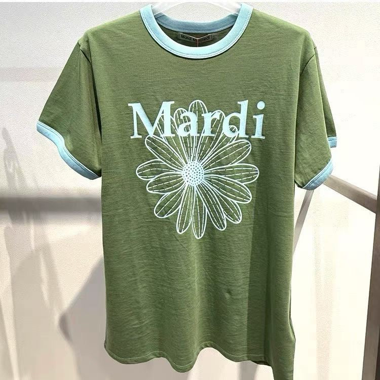 Mardi撞色tee