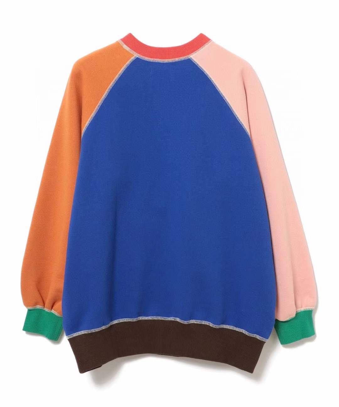 Beams boy colorful 接拼衛衣