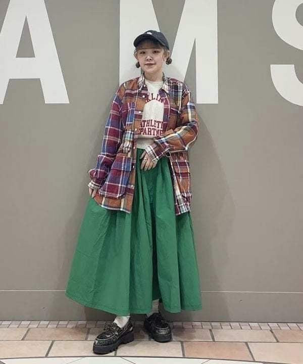 Beams x Gramicci A字傘裙