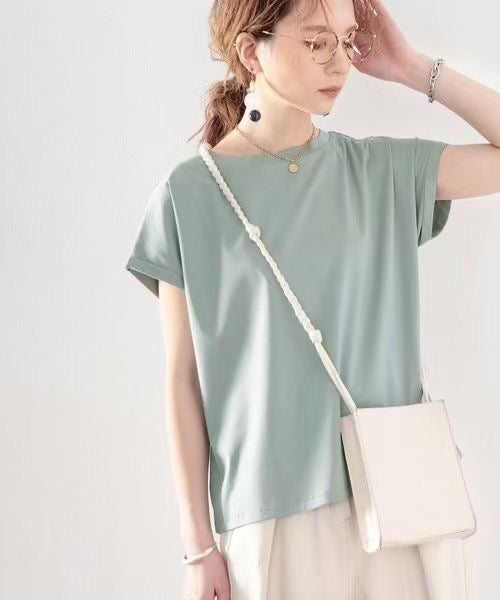 日單淨色tee