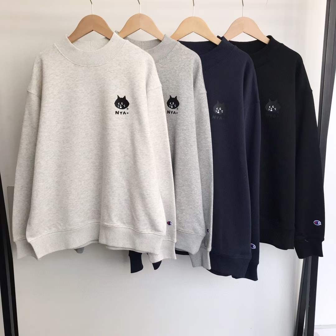 Nenet x champion 半高領衛衣