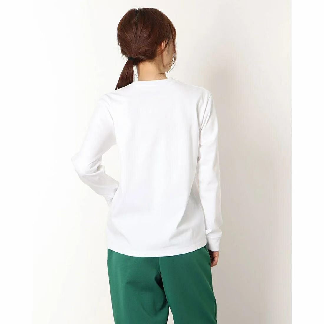 Polo刺繡長tee