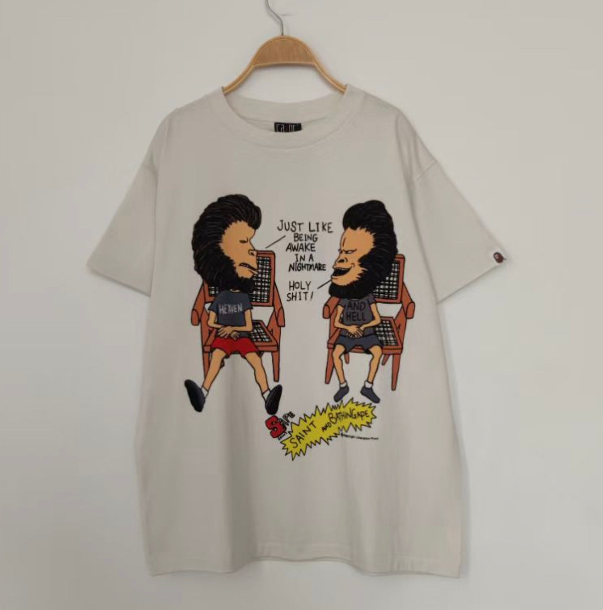 Saint Michael x Bape tee – Aimeebabe
